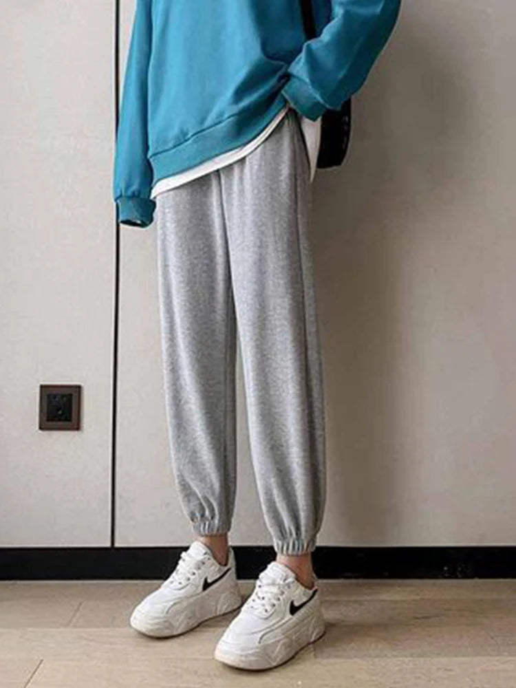 Women Warm Fleece Plus Size Long Thicken Pants