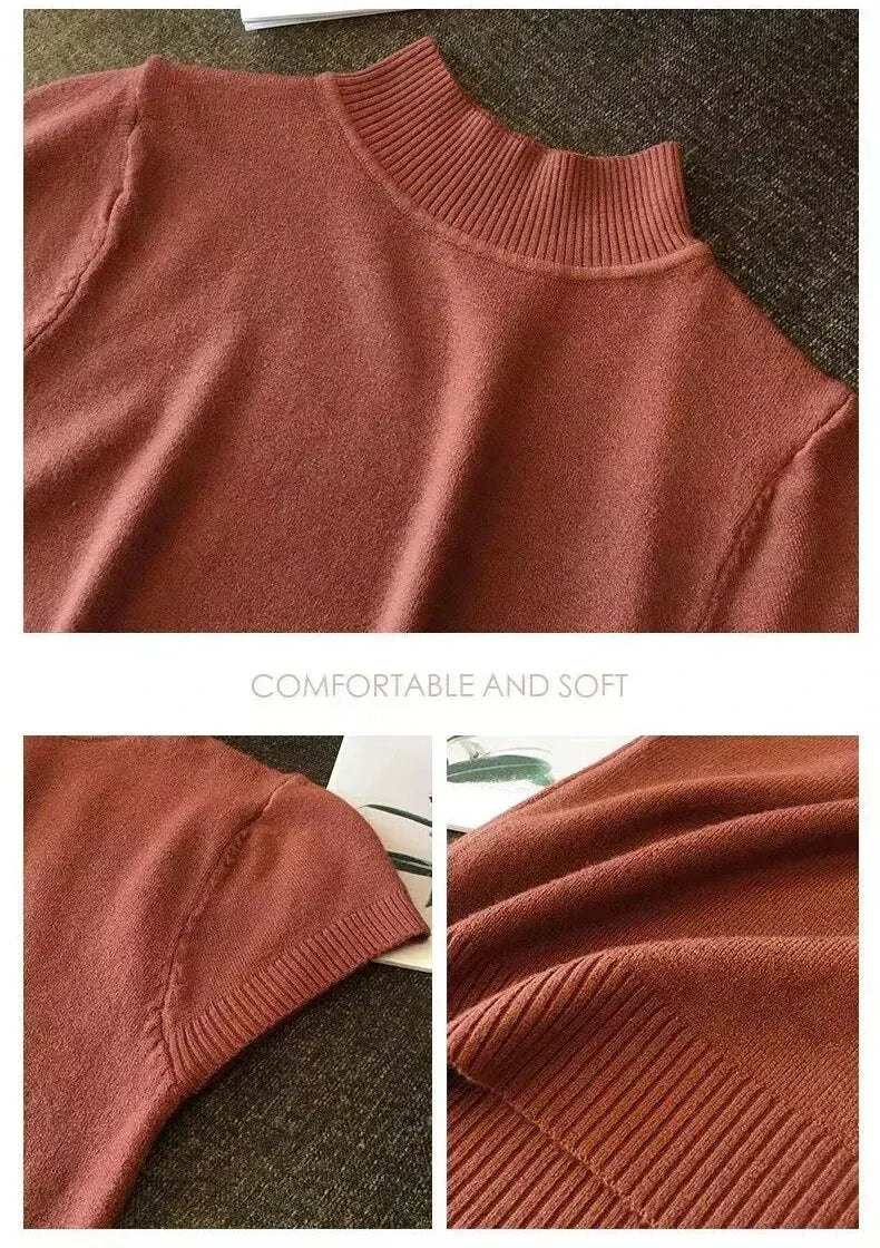 Women's Half-High Neck Top