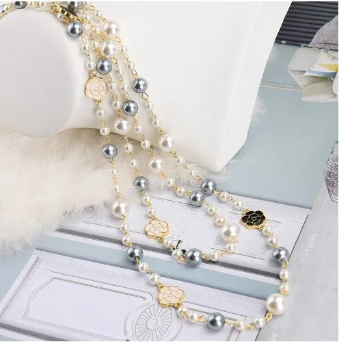 Girls Fashion Pearl Necklace