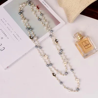 Girls Fashion Pearl Necklace