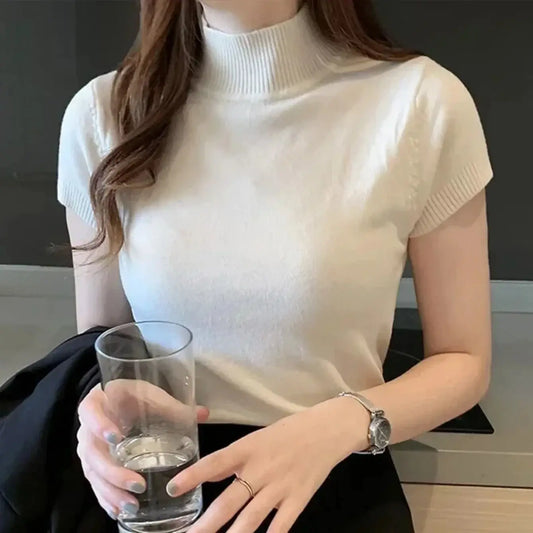 Women's Half-High Neck Top