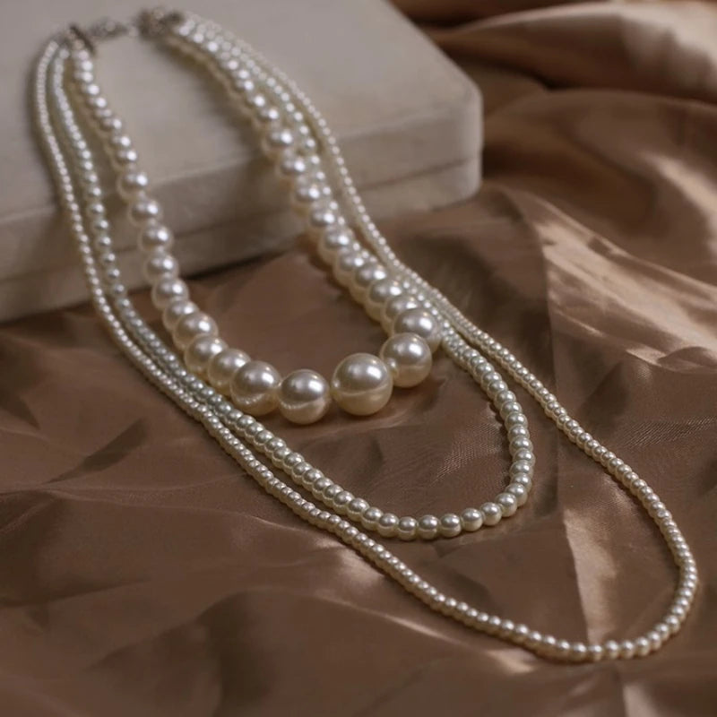 Girls Fashion Pearl Necklace