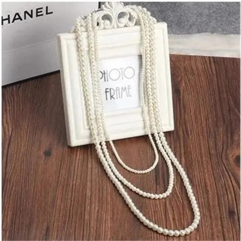 Girls Fashion Pearl Necklace